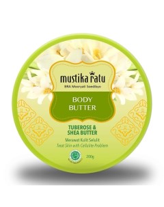 Масло для тела антицеллюлитное баттер Tuberose Shea 200 Mustika ratu