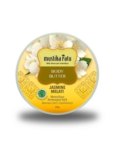 Масло для тела для молодости кожи баттер Jasmine 200 Mustika ratu