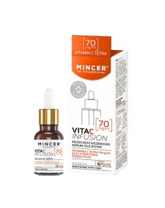 VitaCInfusion Маслянная антивозрастная сыворотка для лица с витамином С 15мл 15 Mincer est pharma 1989