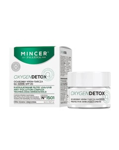 Дневной защитный крем SPF20 Oxygen Detox 50 Mincer est pharma 1989