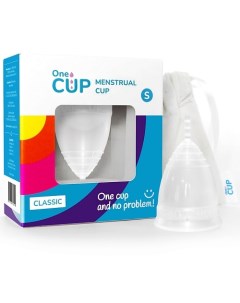 Менструальная чаша Classic прозрачная размер S Onecup