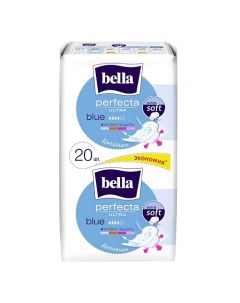 Прокладки ультратонкие Perfecta Ultra Blue 20 Bella