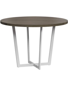 Обеденный стол Лондейл 4 серый с белым основанием ld050406 Loftyhome