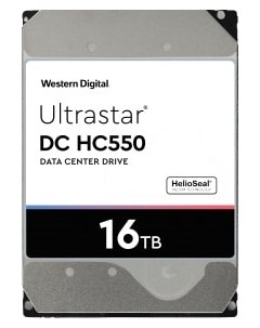 Жесткий диск Ultrastar DC HC550 16TB WUH721816ALE6L4 Wd