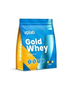 Биоактивный натуральный сывороточный протеин Ваниль Gold Whey Vplab