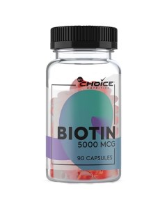 Добавка Biotin 5000 mcg Биотин Mychoice nutrition
