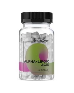 Добавка Alpha lipoic Acid АЛК альфа липоевая кислота Mychoice nutrition