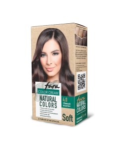 Краска для волос Natural Colors Soft 321 Темный баклажан Fara