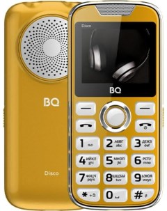 Мобильный телефон Disco золотой 2005 Золотой Bq