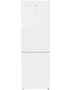 Холодильник RFC 375DX NFGW белое стекло Hiberg