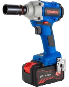 Гайковерт ГА-424-1 (с 2-мя АКБ, кейс) Витязь