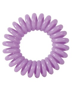 Резинки для волос Пружинка цвет фиолетовый Dewal beauty