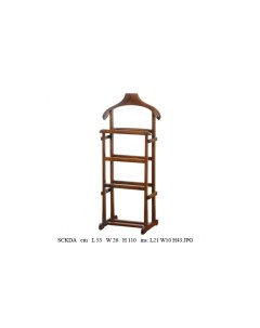 Вешалка коричневый 53x110x26 см Satin furniture