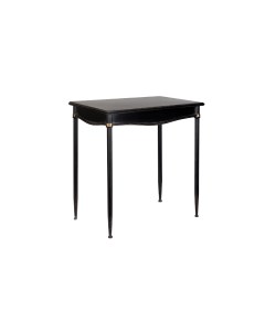 Столик приставной черный 61 0x38 0x66 0 см Glasar