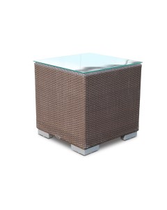 Приставной столик коричневый 62x63x62 см Skyline