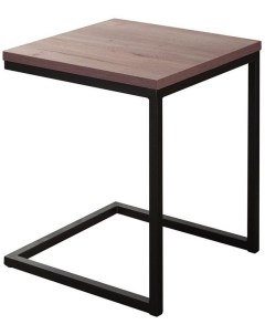 Приставной столик loft коричневый 42x52x42 см R-home
