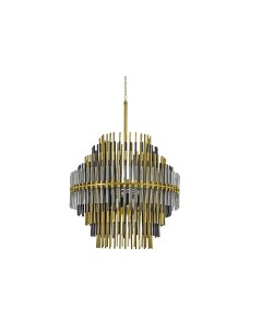 Дизайнерские люстры и светильники emile round 600 золотой 60x55x50 см Mak-interior
