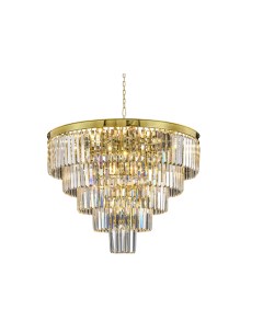 Дизайнерские люстры и светильники odeon 5 rings gold золотой 80x60x80 см Mak-interior