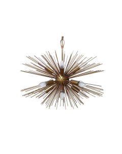 Светильник starburst коричневый 40 см Garda decor