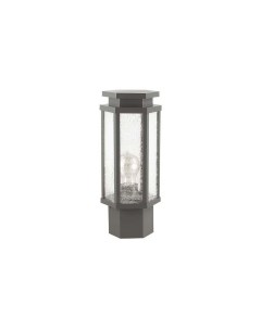 Уличный наземный светильник gino черный 13x35x15 см Odeon light