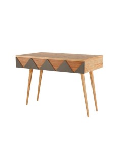 Консоль woo desk коричневый 80x84x35 см Woodi