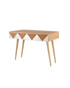 Консоль woo desk белый 80x84x35 см Woodi