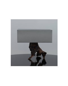 Светильник с корягой в основании коричневый 50x50x30 см Wowbotanica