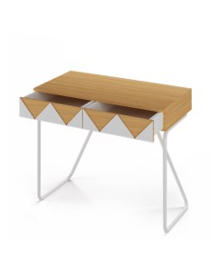 Большой рабочий стол woo desk белый 100x80x50 см Woodi