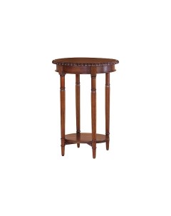 Стол овальный коричневый 49x68x34 см Satin furniture