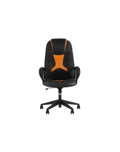 Кресло игровое topchairs st cyber 8 оранжевый 65x111x77 см Stoolgroup