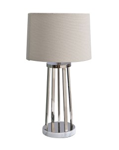 Лампа настольная плафон бежевый бежевый 36x76x36 см Garda decor