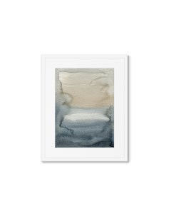 Репродукция картины в раме lake view серый 42x52 см Картины в квартиру
