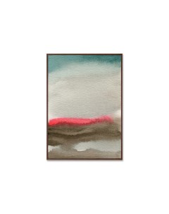 Репродукция картины на холсте the setting sun мультиколор 75x105 см Картины в квартиру