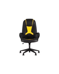Кресло игровое topchairs st cyber 8 желтый 65x111x77 см Stoolgroup