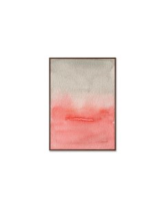 Репродукция картины на холсте sunset розовый 75x105 см Картины в квартиру