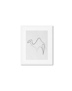Репродукция картины в раме camel мультиколор 42x52 см Картины в квартиру