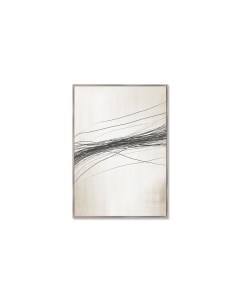 Репродукция картины на холсте fine threads no2 мультиколор 75x105 см Картины в квартиру