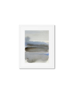Репродукция картины в раме winter landscape серый 42x52 см Картины в квартиру