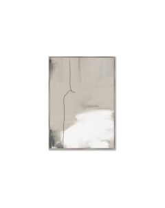Репродукция картины на холсте thin line мультиколор 75x105 см Картины в квартиру