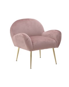 Кресло magister розовый 68x72x70 см To4rooms