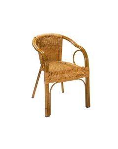 Кресло рио a коричневый 65x76x56 см R-home