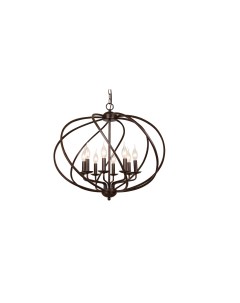 Люстра norwood large chandelier коричневый 55x46x55 см Gramercy