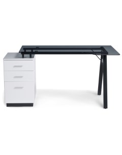 Компьютерный стол torvi черный 80x78x151 см Woodville