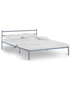 Полутораспальная кровать фади 01 серый 121x70x201 см Woodville