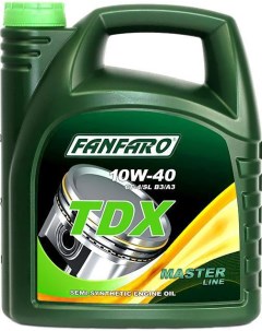 Моторное масло Fan TDX 10W40 5л 97839 Faro