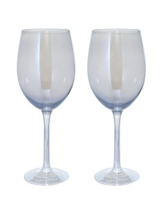 Бокал для вина 580 мл 2 шт стекло светло серый Twinkle Kuchenland