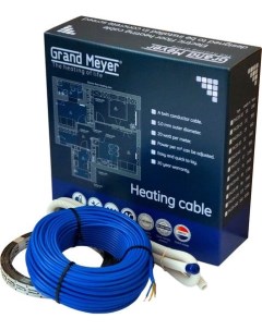 Нагревательный кабель THC20 32 32 м 640 Вт Grand meyer