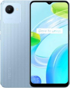 Смартфон C30 4GB 64GB международная версия синий Realme