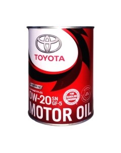 Моторное масло Toyota