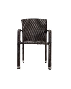 Кресло борнео d коричневый 57x82x60 см R-home